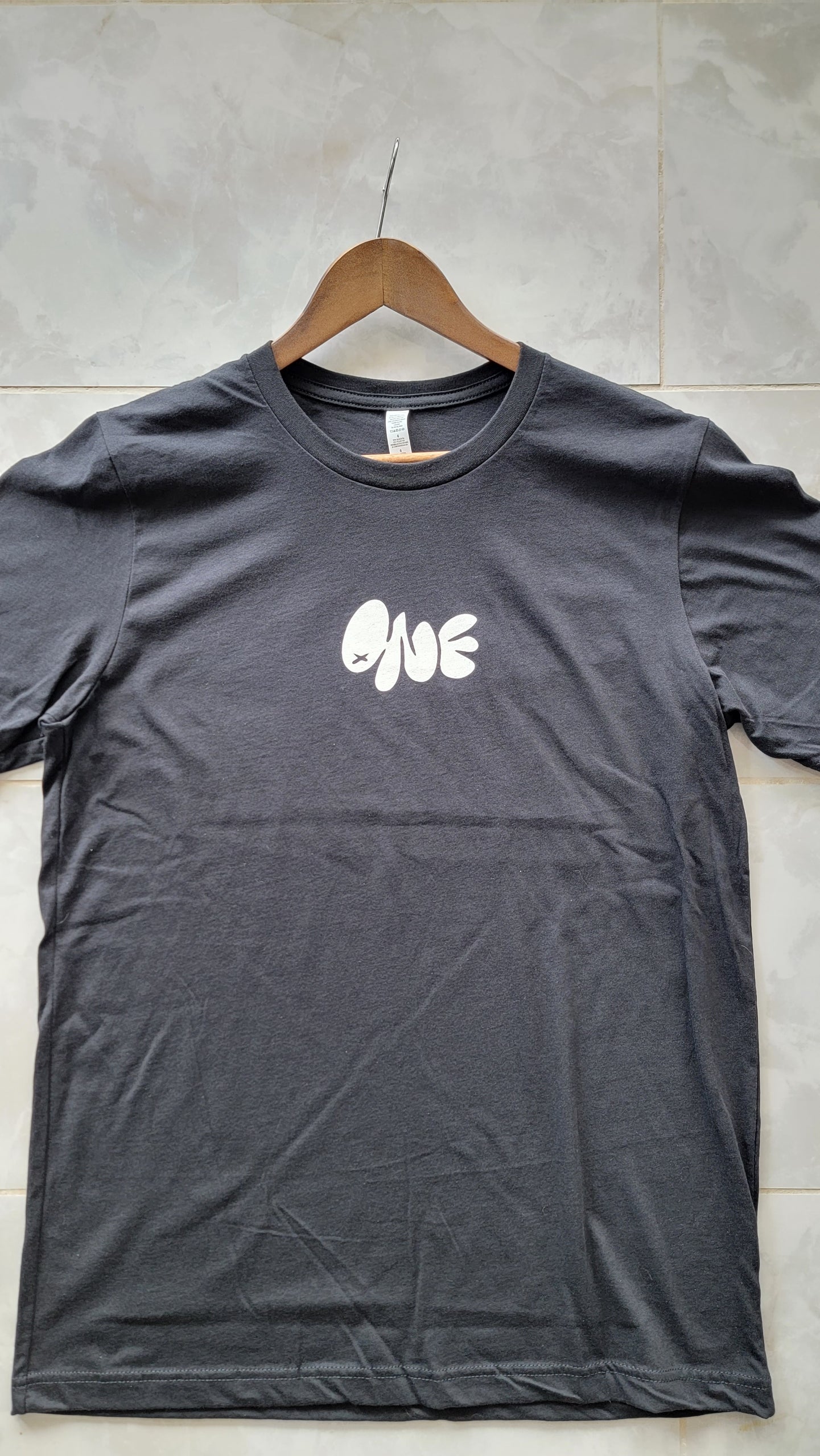 ONE Graffiti Tee Black