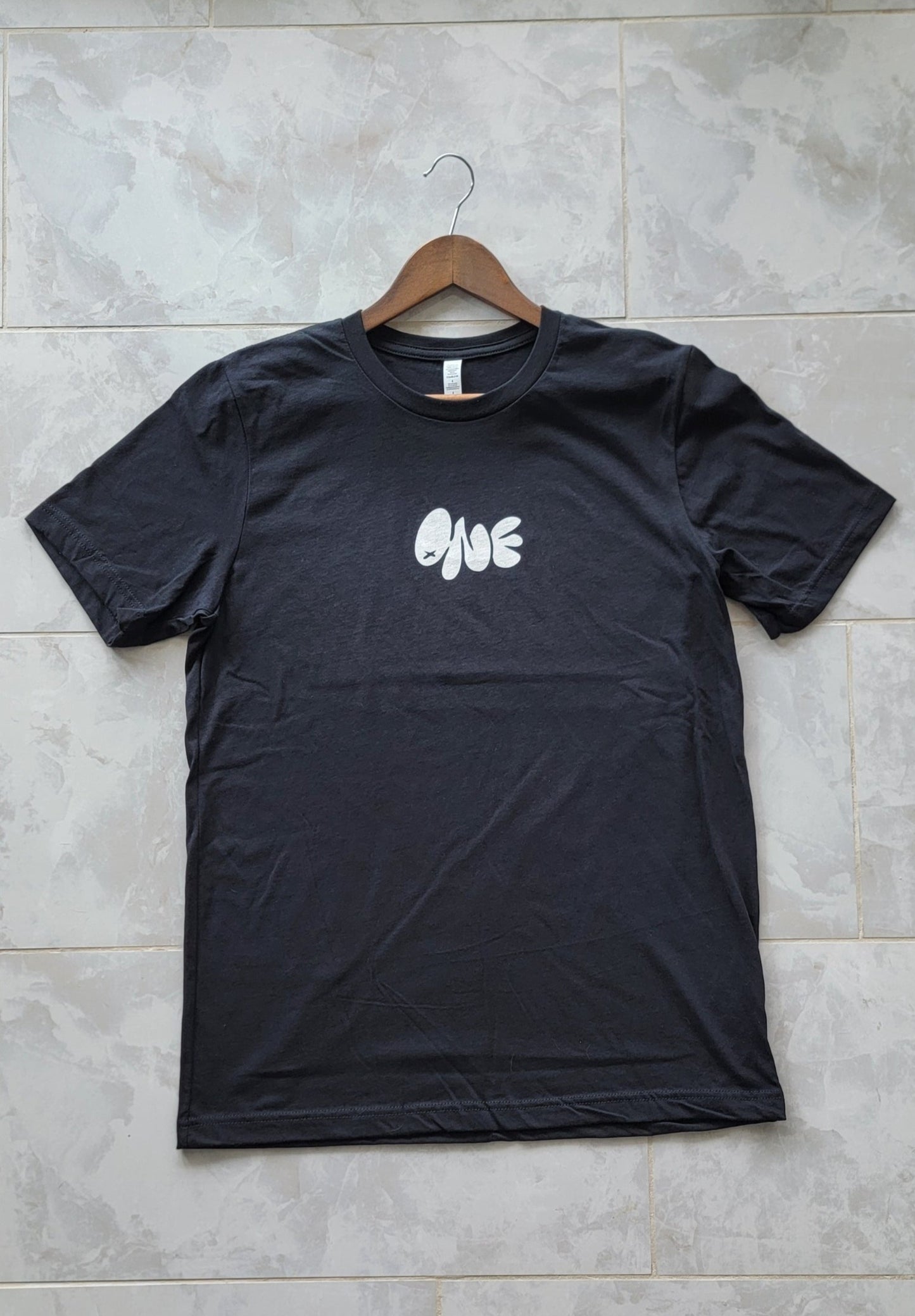 ONE Graffiti Tee Black